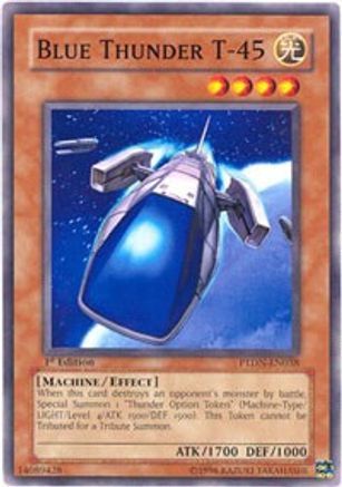 Blue Thunder T-45 (PTDN-EN038) - Phantom Darkness Unlimited - Premium Yugioh Single from Konami - Just $0.25! Shop now at Game Crave Tournament Store