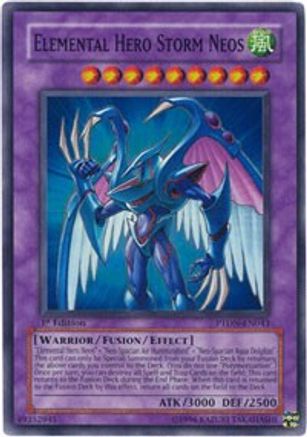 Elemental Hero Storm Neos (PTDN-EN043) - Phantom Darkness 1st Edition - Premium Yugioh Single from Konami - Just $0.77! Shop now at Game Crave Tournament Store