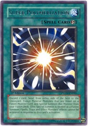 Super Polymerization (PTDN-EN046) - Phantom Darkness Unlimited - Premium Yugioh Single from Konami - Just $4.16! Shop now at Game Crave Tournament Store