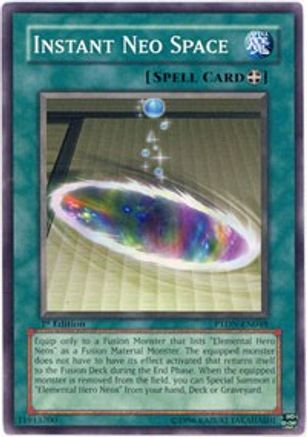 Instant Neo Space (PTDN-EN048) - Phantom Darkness Unlimited - Premium Yugioh Single from Konami - Just $0.29! Shop now at Game Crave Tournament Store