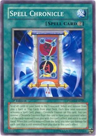 Spell Chronicle (PTDN-EN050) - Phantom Darkness Unlimited - Premium Yugioh Single from Konami - Just $0.25! Shop now at Game Crave Tournament Store