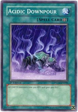 Acidic Downpour (PTDN-EN058) - Phantom Darkness 1st Edition - Premium Yugioh Single from Konami - Just $0.25! Shop now at Game Crave Tournament Store