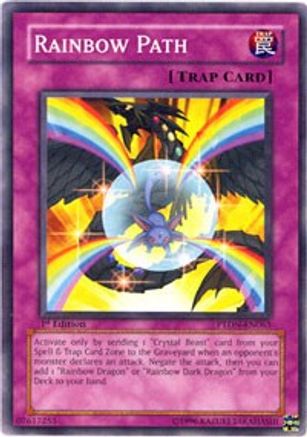 Rainbow Path (PTDN-EN063) - Phantom Darkness Unlimited - Premium Yugioh Single from Konami - Just $0.25! Shop now at Game Crave Tournament Store