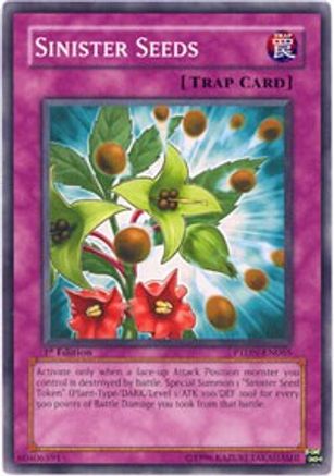 Sinister Seeds (PTDN-EN065) - Phantom Darkness Unlimited - Premium Yugioh Single from Konami - Just $0.26! Shop now at Game Crave Tournament Store