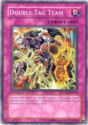 Double Tag Team (PTDN-EN076) - Phantom Darkness Unlimited - Premium Yugioh Single from Konami - Just $0.25! Shop now at Game Crave Tournament Store