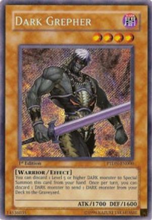 Dark Grepher (PTDN-EN000) - Phantom Darkness 1st Edition - Premium Yugioh Single from Konami - Just $114.03! Shop now at Game Crave Tournament Store