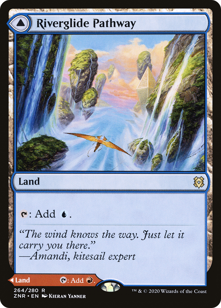 Riverglide Pathway // Lavaglide Pathway (ZNR-264) - Zendikar Rising - Premium MTG Single from Wizards of the Coast - Just $1.22! Shop now at Game Crave Tournament Store