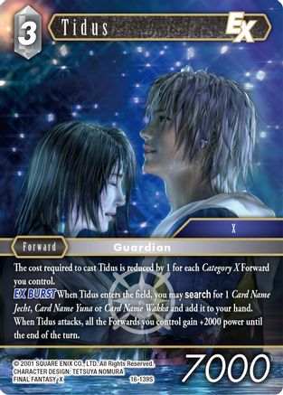 Tidus EX (EMISSARIES OF LIGHT) Foil - Premium Final Fantasy Single from Emissaries of Light - Just $1.74! Shop now at Game Crave Tournament Store