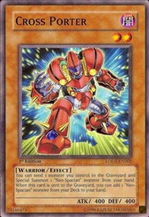 Cross Porter (LODT-EN002) - Light of Destruction Unlimited - Premium Yugioh Single from Konami - Just $0.36! Shop now at Game Crave Tournament Store