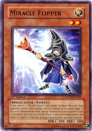 Miracle Flipper (LODT-EN003) - Light of Destruction Unlimited - Premium Yugioh Single from Konami - Just $0.26! Shop now at Game Crave Tournament Store