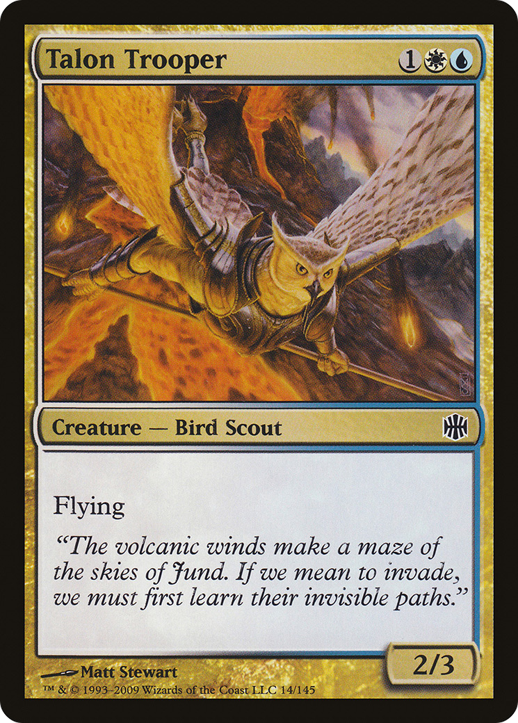 Talon Trooper (ARB-014) - Alara Reborn - Premium MTG Single from Wizards of the Coast - Just $0.08! Shop now at Game Crave Tournament Store