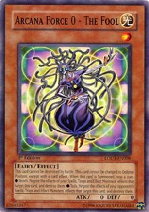 Arcana Force 0 - The Fool (LODT-EN008) - Light of Destruction 1st Edition - Premium Yugioh Single from Konami - Just $0.32! Shop now at Game Crave Tournament Store