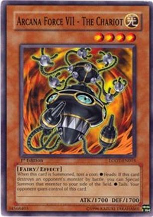 Arcana Force VII - The Chariot (LODT-EN013) - Light of Destruction 1st Edition - Premium Yugioh Single from Konami - Just $0.26! Shop now at Game Crave Tournament Store