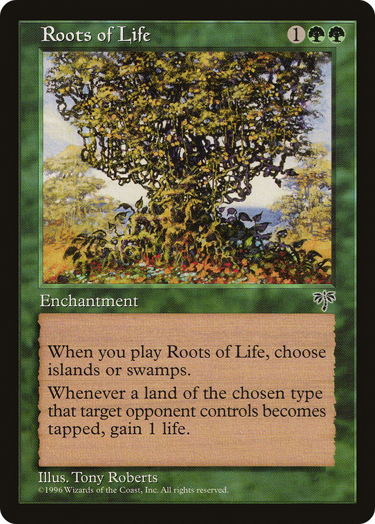 Roots of Life (MIR-237) - Mirage - Premium MTG Single from Wizards of the Coast - Just $0.08! Shop now at Game Crave Tournament Store