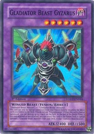 Gladiator Beast Gyzarus (LODT-EN044) - Light of Destruction Unlimited - Premium Yugioh Single from Konami - Just $2.54! Shop now at Game Crave Tournament Store