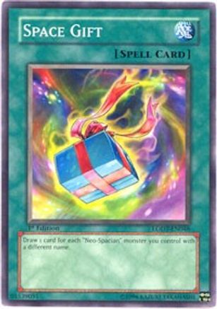 Space Gift (LODT-EN046) - Light of Destruction Unlimited - Premium Yugioh Single from Konami - Just $0.25! Shop now at Game Crave Tournament Store