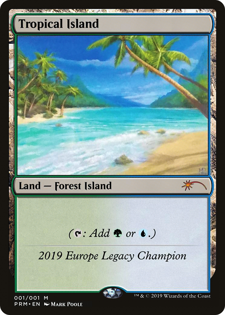 Tropical Island (OLGC-2019) - Legacy Championship - Premium MTG Single from Wizards of the Coast - Just $0! Shop now at Game Crave Tournament Store
