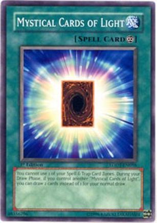 Mystical Cards of Light (LODT-EN058) - Light of Destruction Unlimited - Premium Yugioh Single from Konami - Just $0.25! Shop now at Game Crave Tournament Store