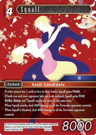 Squall (EMISSARIES OF LIGHT) Foil - Premium Final Fantasy Single from Emissaries of Light - Just $7.90! Shop now at Game Crave Tournament Store