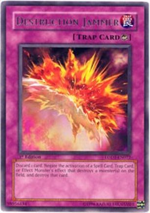 Destruction Jammer (LODT-EN072) - Light of Destruction Unlimited - Premium Yugioh Single from Konami - Just $0.62! Shop now at Game Crave Tournament Store