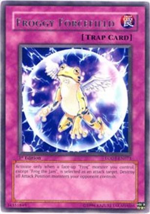 Froggy Forcefield (LODT-EN073) - Light of Destruction 1st Edition - Premium Yugioh Single from Konami - Just $1.68! Shop now at Game Crave Tournament Store