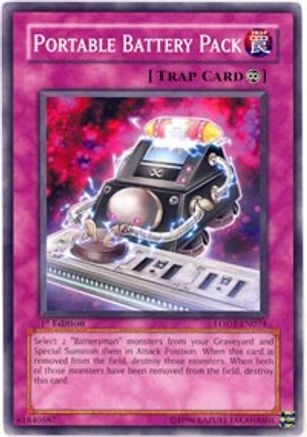 Portable Battery Pack (LODT-EN074) - Light of Destruction Unlimited - Premium Yugioh Single from Konami - Just $0.08! Shop now at Game Crave Tournament Store