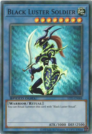 Black Luster Soldier (STP3-EN008) - Speed Duel: Tournament Pack 3 Unlimited - Premium Yugioh Single from Konami - Just $2.79! Shop now at Game Crave Tournament Store