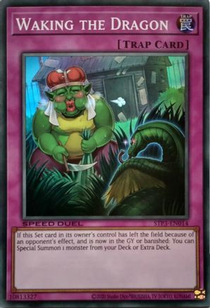 Waking the Dragon (STP3-EN014) - Speed Duel: Tournament Pack 3 Unlimited - Premium Yugioh Single from Konami - Just $2.59! Shop now at Game Crave Tournament Store