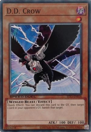 D.D. Crow (STP3-EN016) - Speed Duel: Tournament Pack 3 Unlimited - Premium Yugioh Single from Konami - Just $0.34! Shop now at Game Crave Tournament Store