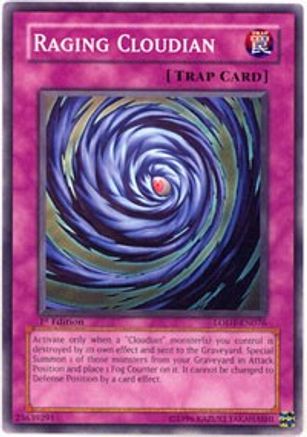 Raging Cloudian (LODT-EN076) - Light of Destruction 1st Edition - Premium Yugioh Single from Konami - Just $0.25! Shop now at Game Crave Tournament Store