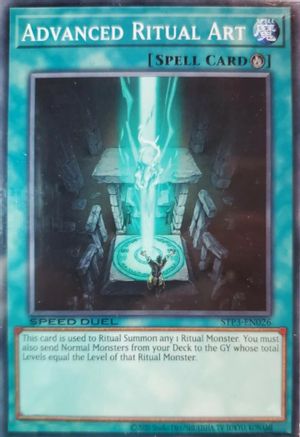 Advanced Ritual Art (STP3-EN026) - Speed Duel: Tournament Pack 3 Unlimited - Premium Yugioh Single from Konami - Just $0.42! Shop now at Game Crave Tournament Store