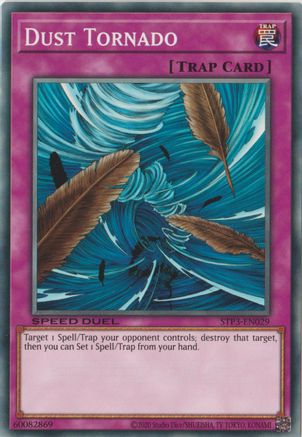 Dust Tornado (STP3-EN029) - Speed Duel: Tournament Pack 3 Unlimited - Premium Yugioh Single from Konami - Just $0.78! Shop now at Game Crave Tournament Store