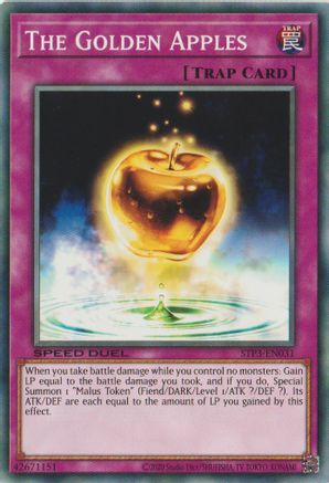 The Golden Apples (STP3-EN031) - Speed Duel: Tournament Pack 3 Unlimited - Premium Yugioh Single from Konami - Just $0.36! Shop now at Game Crave Tournament Store