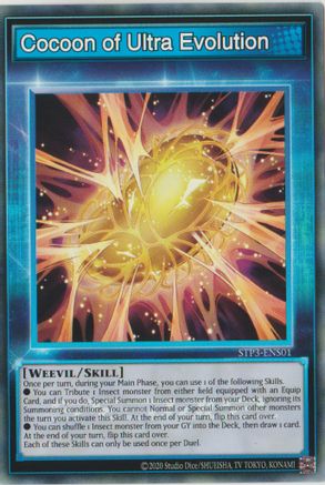 Cocoon of Ultra Evolution (STP3-ENS01) - Speed Duel: Tournament Pack 3 Unlimited - Premium Yugioh Single from Konami - Just $1.02! Shop now at Game Crave Tournament Store