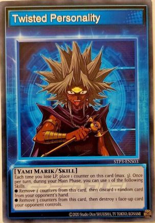 Twisted Personality (STP3-ENS03) - Speed Duel: Tournament Pack 3 Unlimited - Premium Yugioh Single from Konami - Just $0.84! Shop now at Game Crave Tournament Store
