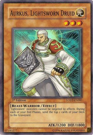 Aurkus, Lightsworn Druid (LODT-EN081) - Light of Destruction 1st Edition - Premium Yugioh Single from Konami - Just $2.45! Shop now at Game Crave Tournament Store