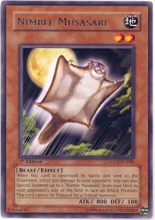 Nimble Musasabi (LODT-EN086) - Light of Destruction Unlimited - Premium Yugioh Single from Konami - Just $0.63! Shop now at Game Crave Tournament Store