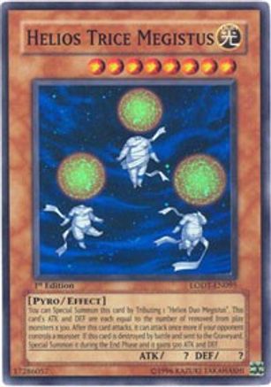 Helios Trice Megistus (LODT-EN095) - Light of Destruction 1st Edition - Premium Yugioh Single from Konami - Just $1.16! Shop now at Game Crave Tournament Store