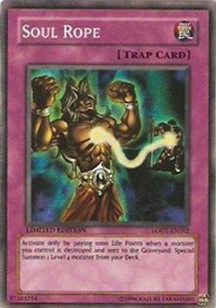 Soul Rope (LODT-ENSE2) - Light of Destruction Limited - Premium Yugioh Single from Konami - Just $0.75! Shop now at Game Crave Tournament Store
