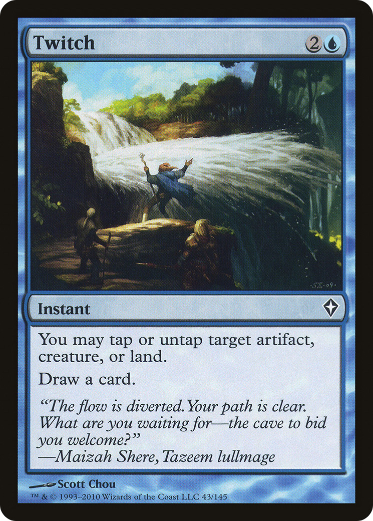 Twitch (WWK-043) - Worldwake - Premium MTG Single from Wizards of the Coast - Just $0.08! Shop now at Game Crave Tournament Store
