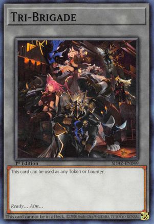 Tri-Brigade (SDAZ-EN049) - Structure Deck: Albaz Strike 1st Edition - Premium Yugioh Single from Konami - Just $0.25! Shop now at Game Crave Tournament Store