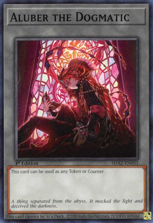 Aluber the Dogmatic (SDAZ-EN051) - Structure Deck: Albaz Strike 1st Edition - Premium Yugioh Single from Konami - Just $0.25! Shop now at Game Crave Tournament Store
