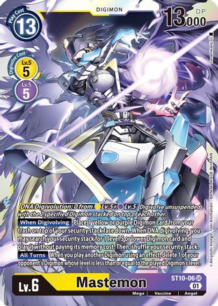 Mastemon (ST10-06) - Starter Deck 10: Parallel World Tactician Foil - Premium Digimon Single from Bandai - Just $0.25! Shop now at Game Crave Tournament Store