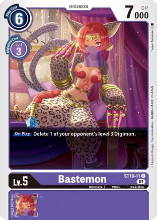 Bastemon (ST10-11) - Starter Deck 10: Parallel World Tactician - Premium Digimon Single from Bandai - Just $0.25! Shop now at Game Crave Tournament Store