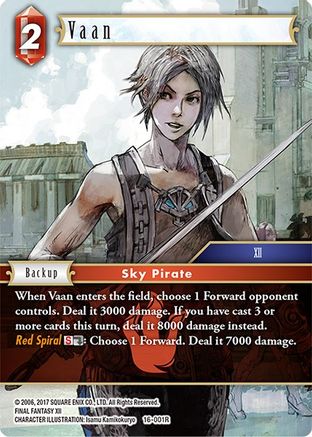 Vaan (EMISSARIES OF LIGHT) - Premium Final Fantasy Single from Emissaries of Light - Just $0.25! Shop now at Game Crave Tournament Store