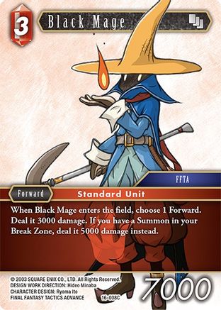 Black Mage (EMISSARIES OF LIGHT) Foil - Premium Final Fantasy Single from Emissaries of Light - Just $0.34! Shop now at Game Crave Tournament Store