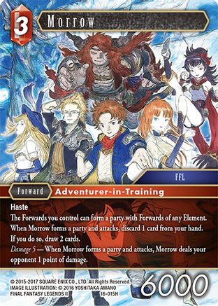 Morrow (EMISSARIES OF LIGHT) - Premium Final Fantasy Single from Emissaries of Light - Just $0.28! Shop now at Game Crave Tournament Store