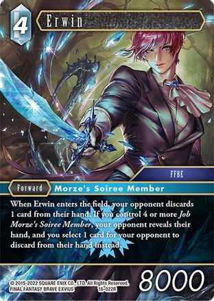 Erwin (EMISSARIES OF LIGHT) Foil - Premium Final Fantasy Single from Emissaries of Light - Just $0.57! Shop now at Game Crave Tournament Store