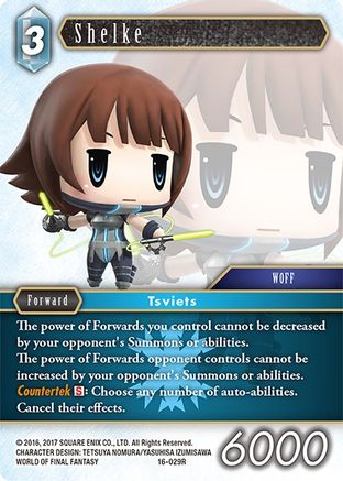 Shelke (EMISSARIES OF LIGHT) Foil - Premium Final Fantasy Single from Emissaries of Light - Just $0.44! Shop now at Game Crave Tournament Store
