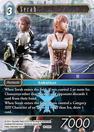 Serah (EMISSARIES OF LIGHT) Foil - Premium Final Fantasy Single from Emissaries of Light - Just $0.14! Shop now at Game Crave Tournament Store